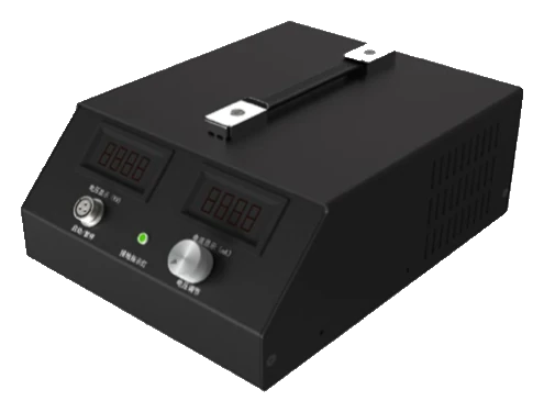 YP-HV05 series electrostatic generator with kV and mA displays