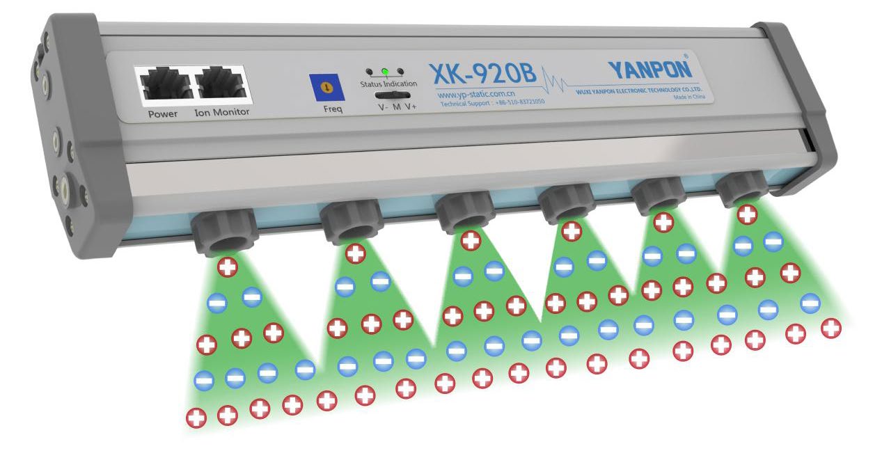 XK900 Series DC ionizing bar