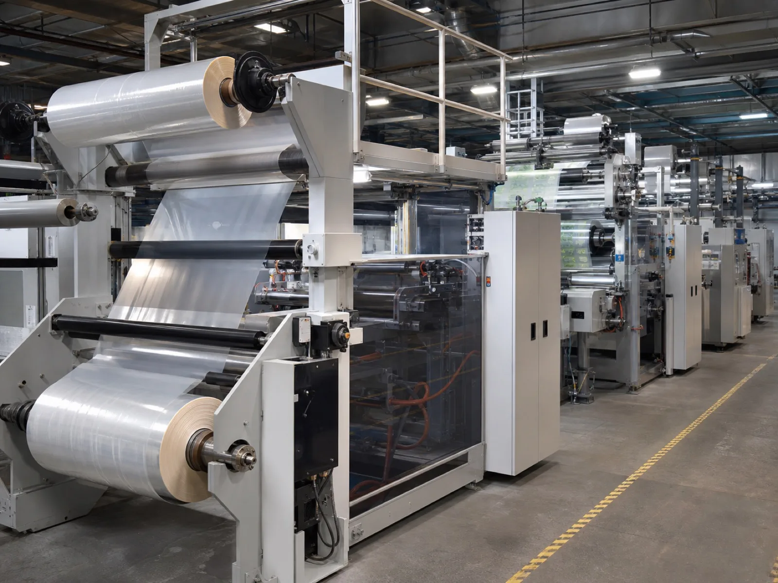 Flexible packaging machine