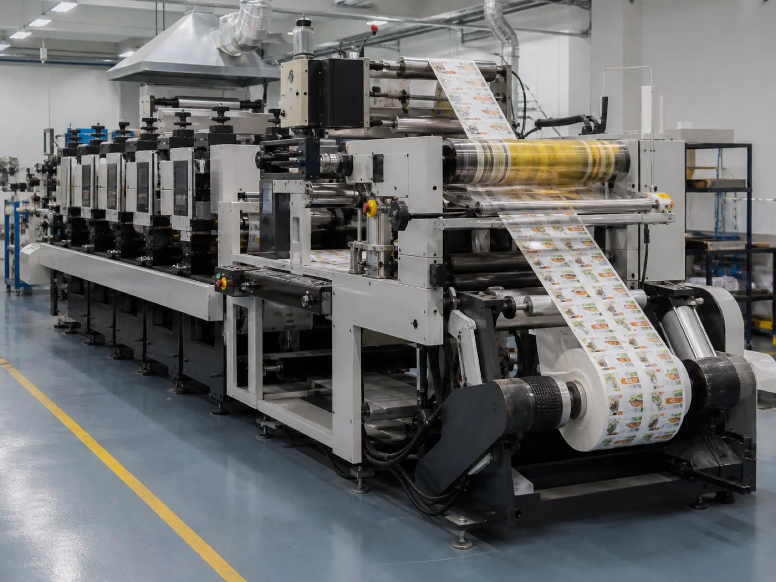 Label printing equipment