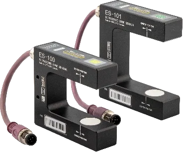 ES100 ultrasonic web guide sensor
